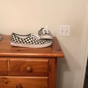 Checkered vans